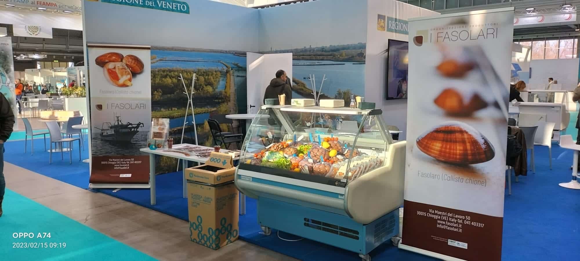 Lo stand ad AquaFarm 2023, Pordenone Fiere