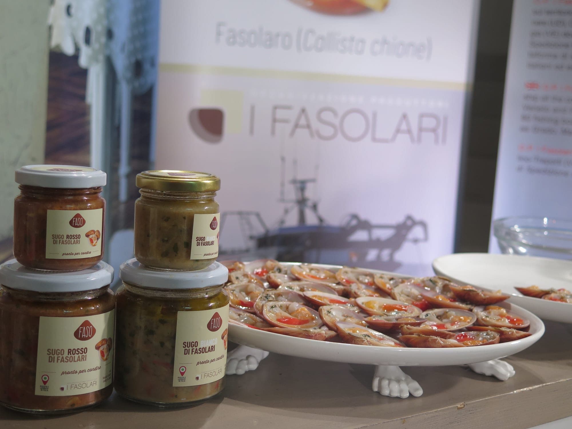 Sughi di fasolari in degustazione
