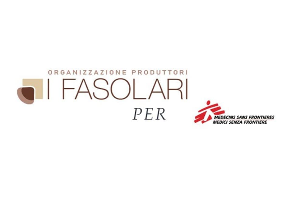 Il marchio dell'iniziativa: I Fasolari per Medici Senza Frontiere